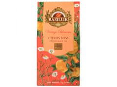 Basilur BASILUR VINTAGE BLOSSOMS - Citrus Bliss Černý sypaný čaj s květy heřmánku a mandarinkovým aroma 75 g x1