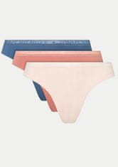 Tommy Hilfiger Dámská tanga UW0UW04890 3pack, Dle obrázku, L