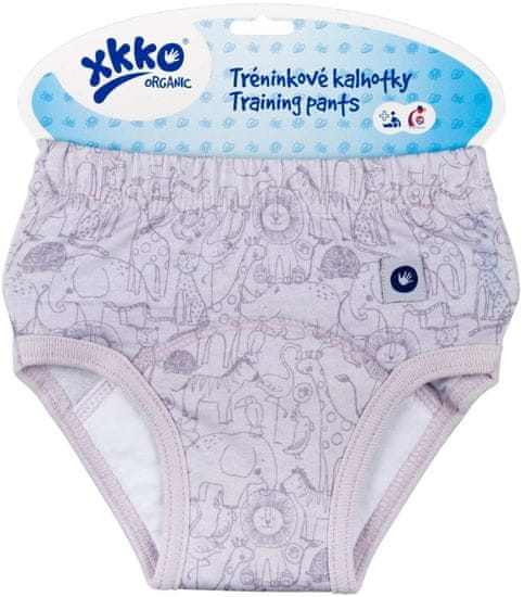 XKKO Organic Tréninkové kalhotky - Safari