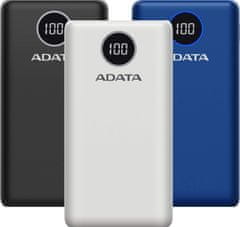 Adata P20000QCD Power Bank 20000mAh bílá