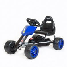 Baby Mix Dětská šlapací motokára Go-kart Speedy modrá