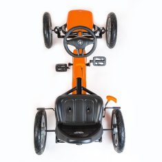 Baby Mix Dětská šlapací motokára Go-kart Buggy červená