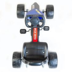 Baby Mix Dětská šlapací motokára Go-kart Speedy zelená