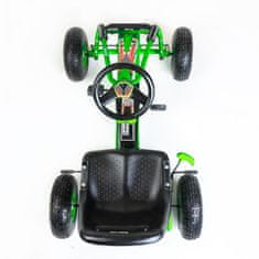 Baby Mix Dětská šlapací motokára Go-kart Razor červená