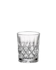 Bohemia Crystal Sada 6 odlivek na whisky Angela z olovnatého křišťálu.