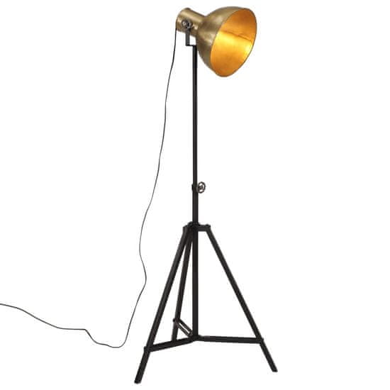 shumee Stojací lampa 25 W staromosaz 61 x 61 x 90/150 cm E27