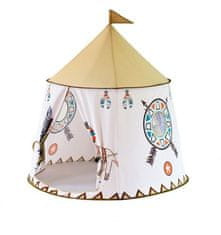 KIK KX7933 TiPi Wigwam 110 cm skládací stan s domečkem na hraní