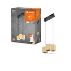 Osram LEDVANCE SMART plus Wifi Decor dřevěné závěsné svítidlo TW 4058075757462