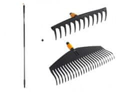 Fiskars Set QUIKFIT hrábě 1000643 a 1000642 + násada 1000661