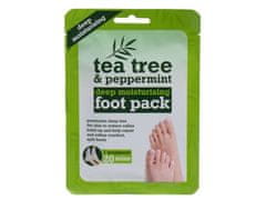 Xpel Xpel - Tea Tree Tea Tree & Peppermint Deep Moisturising Foot Pack - For Women, 1 pc 