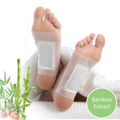 InnovaGoods Detoxikační náplasti na nohy Bambusové InnovaGoods 10 jednotek 