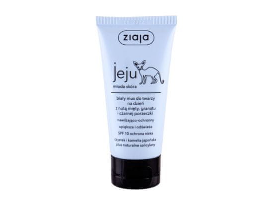 Ziaja Ziaja - Jeju White Face Mousse Moisturiser SPF10 - For Women, 50 ml