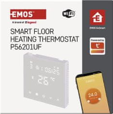 Emos Podlahový programovatelný drátový WiFi GoSmart termostat P56201UF