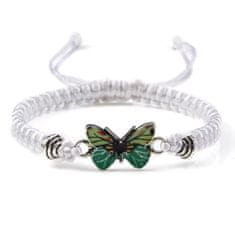 Gaira® Náramek Zelený motýlek 3119