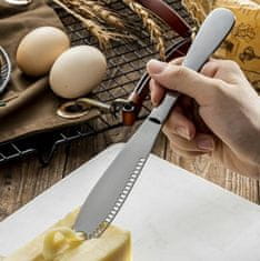 Popron.cz Kuchyňský nůž na máslo 20 cm - stříbrný