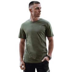 Dstreet Pánské tričko s potiskem PELL zelené rx5478 M