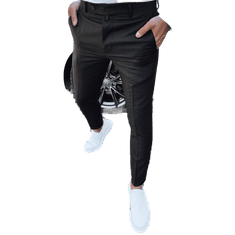 Dstreet Pánské kalhoty BER černé ux4287 s34