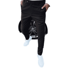 Dstreet Pánské kalhoty BAR černé ux4290 s33
