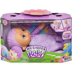 Mattel My Garden Baby Moje první miminko – motýlek, fialové