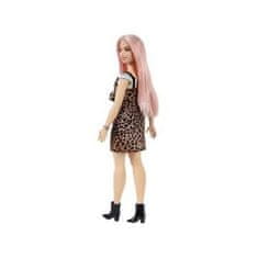 Mattel Panenka Barbie Fashionistas s leopardími šaty