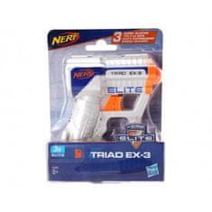 Hasbro Nerf N-Strike Traid EX-3 pistole na pěnové náboje + 3 náboje