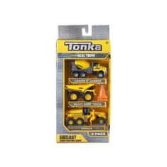 Hasbro Tonka stavební stroje - set třech aut