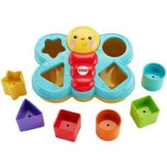 Fisher-Price Barevný motýl s vkládačkou