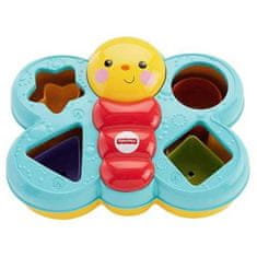 Fisher-Price Barevný motýl s vkládačkou