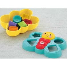 Fisher-Price Barevný motýl s vkládačkou