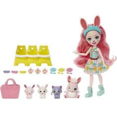 Mattel Panenka Enchantimals Bree Bunny se zajíčkem Twist + překvapení