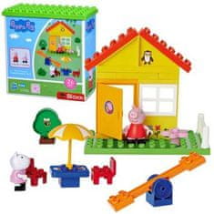 Hasbro Big Bloxx Stavebnice Peppa Pig na zahrádce, 26ks