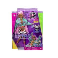 Mattel Barbie Extra stylová panenka + myška DJ