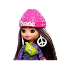Mattel Panenka Barbie Extra Mini Minis s tmavými vlasy