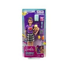 Mattel Panenka Barbie Skipper chůva + miminko