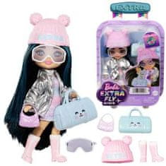Mattel Panenka Barbie Extra Fly Minis cestovatelka v zimním stylu