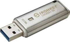 Kingston Kingston IronKey Locker+ 50/16GB/145MBps/USB 3.1/USB-A/Stříbrná