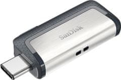 SanDisk SanDisk Ultra Dual/256GB/USB 3.1/USB-A + USB-C/Šedá