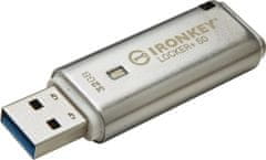 Kingston Kingston IronKey Locker+ 50/32GB/145MBps/USB 3.1/USB-A/Stříbrná