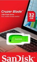 SanDisk SanDisk Cruzer Blade/32GB/USB 2.0/USB-A/Zelená