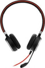 Jabra Jabra Evolve 40/Stereo/Jack/Drát/MS/Černá