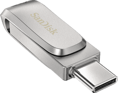 SanDisk SanDisk Ultra Dual Drive Luxe/1TB/USB 3.1/USB-A + USB-C/Stříbrná