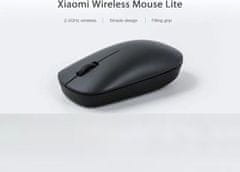 Xiaomi Xiaomi Wirelles Mouse Lite/Kancelářská/Optická/1 000 DPI/Bezdrátová USB/Černá