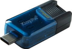 Kingston DataTraveler 80 M USB-C 256GB / USB 3.2 Gen1 / Posuvná krytka