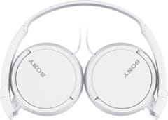 Sony sluchátka náhlavní MDRZX110/ drátová/ 3,5mm jack/ citlivost 98 dB/mW/ bílá