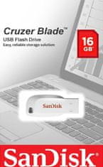 SanDisk SanDisk Cruzer Blade/16GB/USB 2.0/USB-A/Bílá