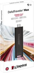 Kingston DataTraveler Max 1TB / USB 3.2 Gen2 Type-C / až 1.000MB/s zápis / černá