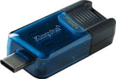 Kingston DataTraveler 80 M USB-C 128GB / USB 3.2 Gen1 / Posuvná krytka