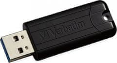 Verbatim Flash disk Store 'n' Go PinStripe/ 32GB/ USB 3.0/ černá