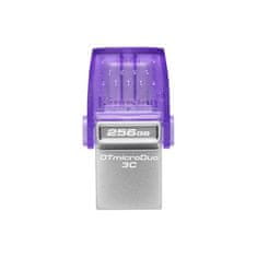 Kingston Kingston DataTraveler MicroDuo 3C/256GB/USB 3.2/USB-A + USB-C/Fialová