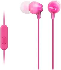 Sony sluchátka do uší MDREX15LPP/ drátová/ 3,5mm jack/ citlivost 100 dB/mW/ růžová